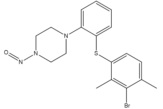 N-Nitroso Vortioxetine Bromo	